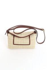 Penelope Slouch Mini Raffia - Beige Raffia