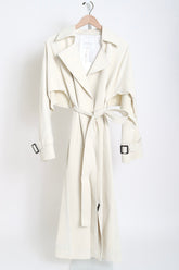 Cape Trench Coat - Ivory