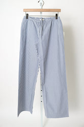 Pan Drawstring Pants - Navy Stripe
