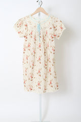 Daphne Dress - Blanc Prairie Rose (By Phone Order Only)