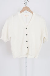 Tracy Cotton Cardigan - White