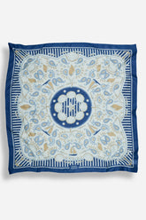 Bretagne Cotton Scarf - Navy
