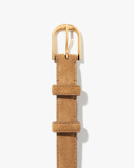 Jane Suede Belt - Martora w/ Gold