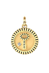 Key Pendant - Yellow Gold