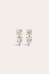 Diamond Pear Drop Earrings - Yellow Gold (By Special Order)