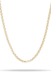 18" Rolo Chain - 14K Yellow Gold (By Special Order)