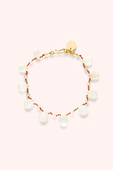 Alcyona Drops & Beads Bracelet - White Moonstone
