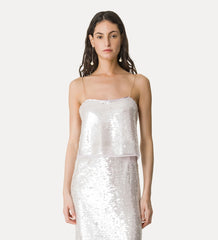 14895_My Top - “Liquid Sequins” Top - Crystal