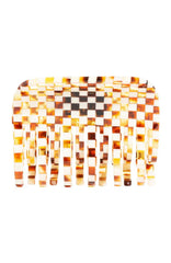 Large Double Tooth Jaw - Classic - Damier