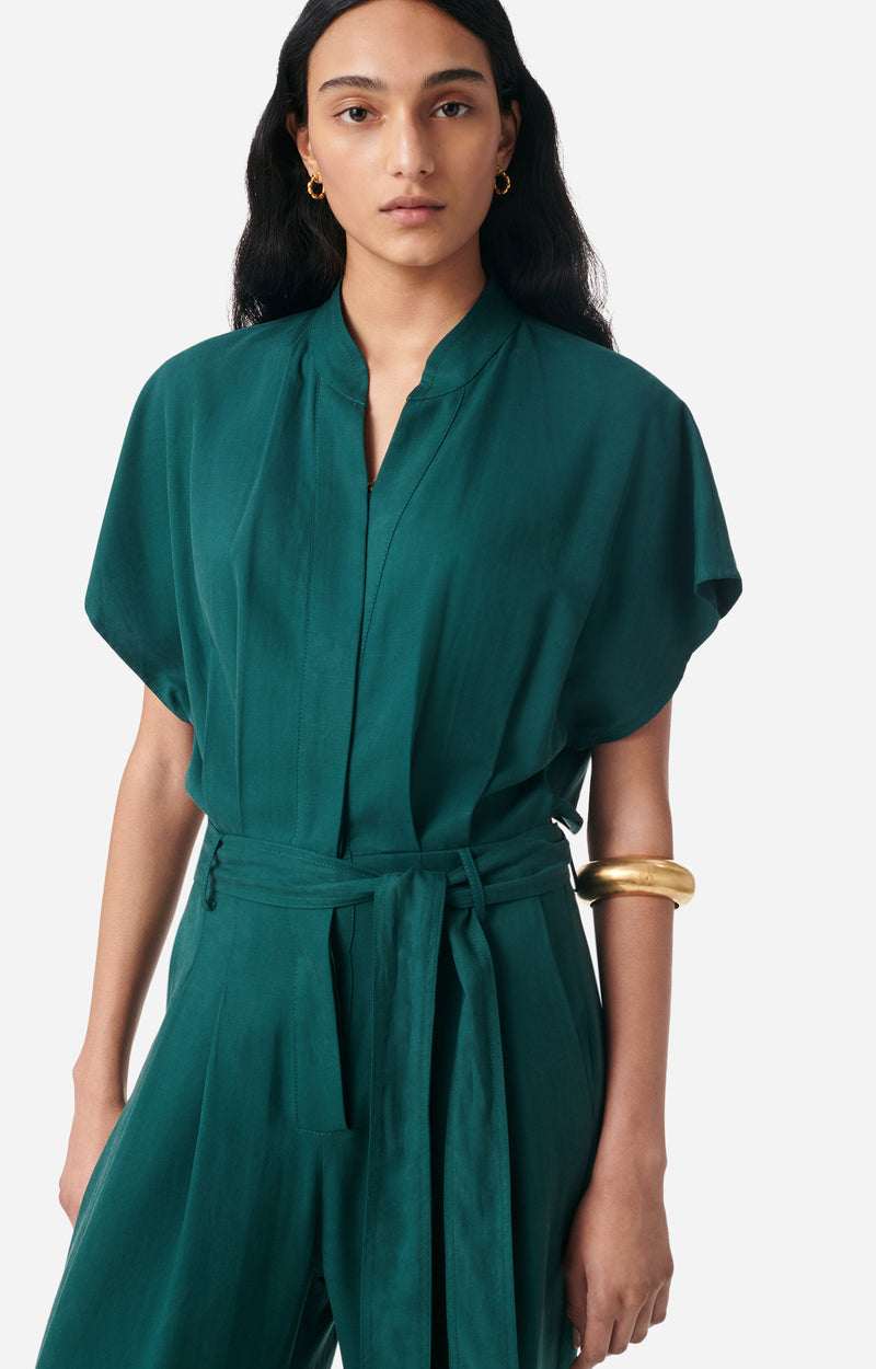 Aliocha Jumpsuit - Vert Paon