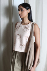 14916_My Top - "Le Noeud d'aAgent" Top - Roseo
