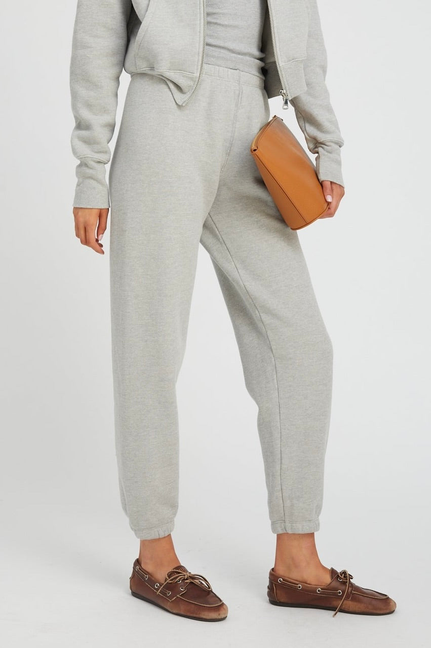 Mini Logo Sweatpants - Heather Grey