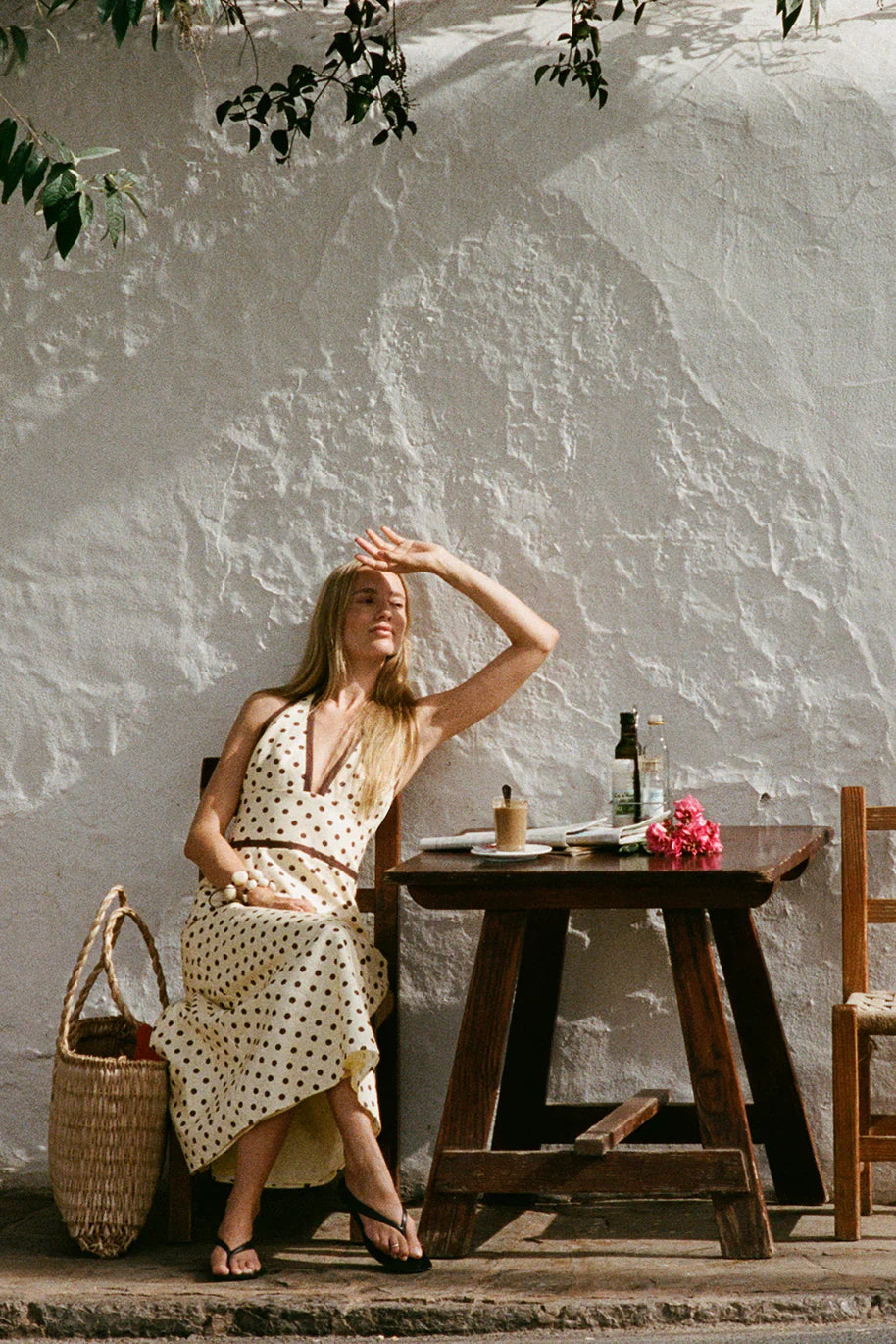 Bowie Dress - Vanilla / Chocolate