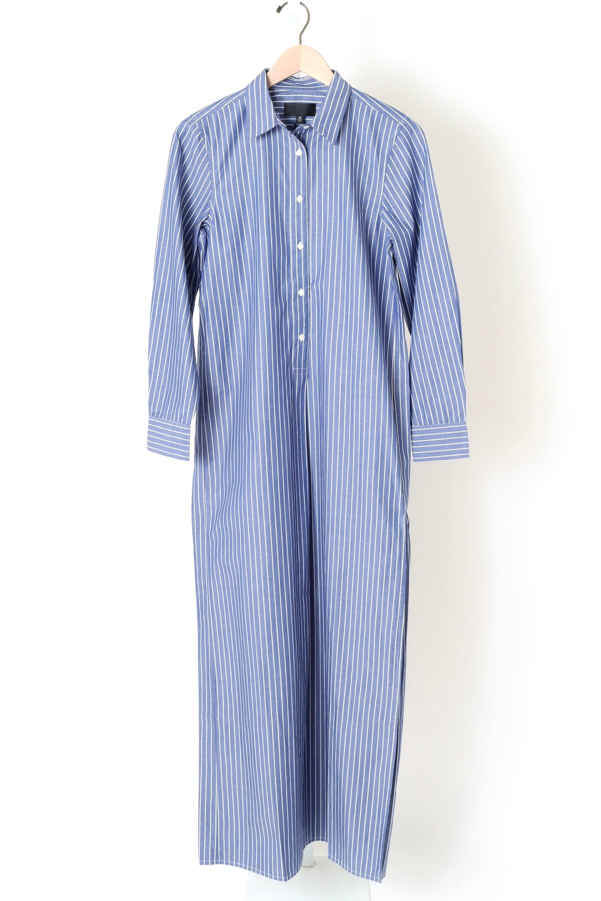 Mina Dress - Dark Navy/White Stripe