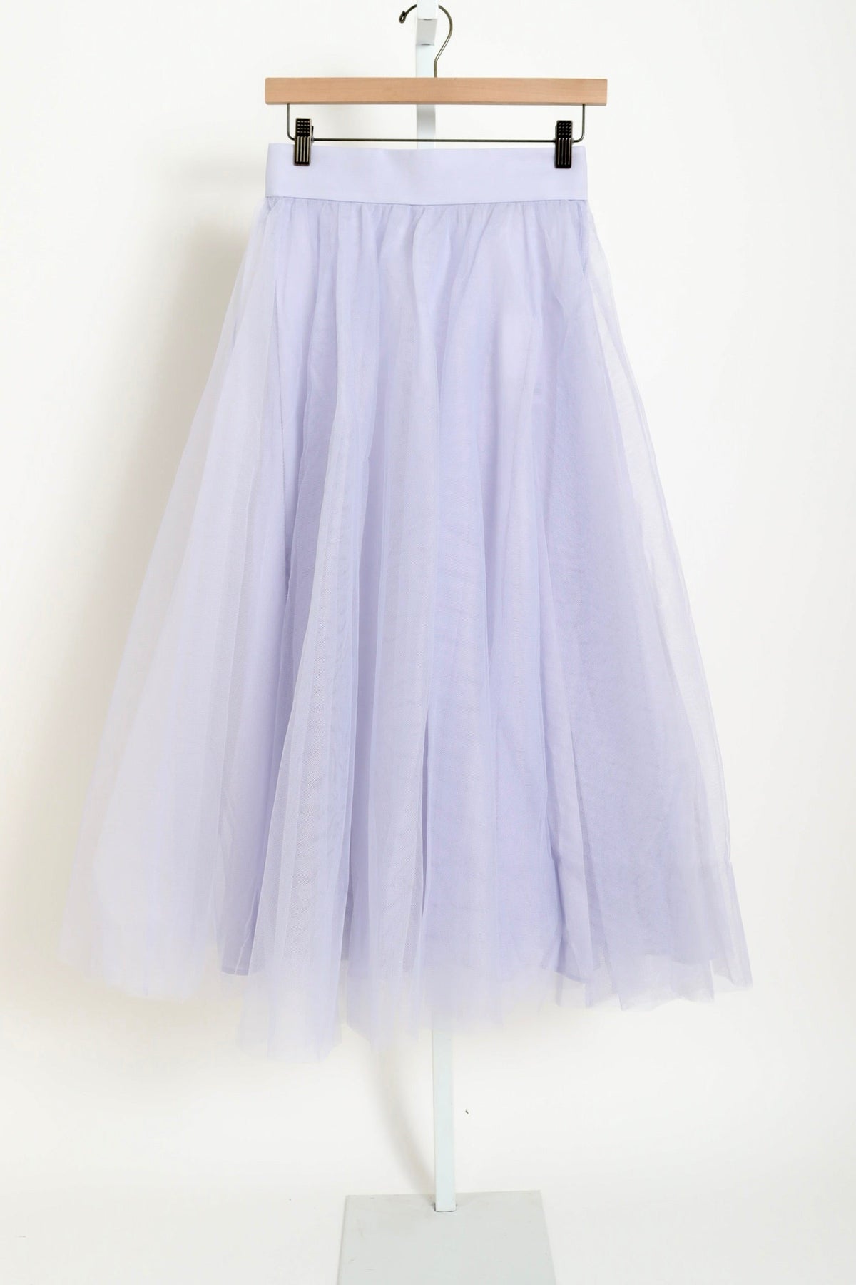 Tulle Midi Skirt - Lilac