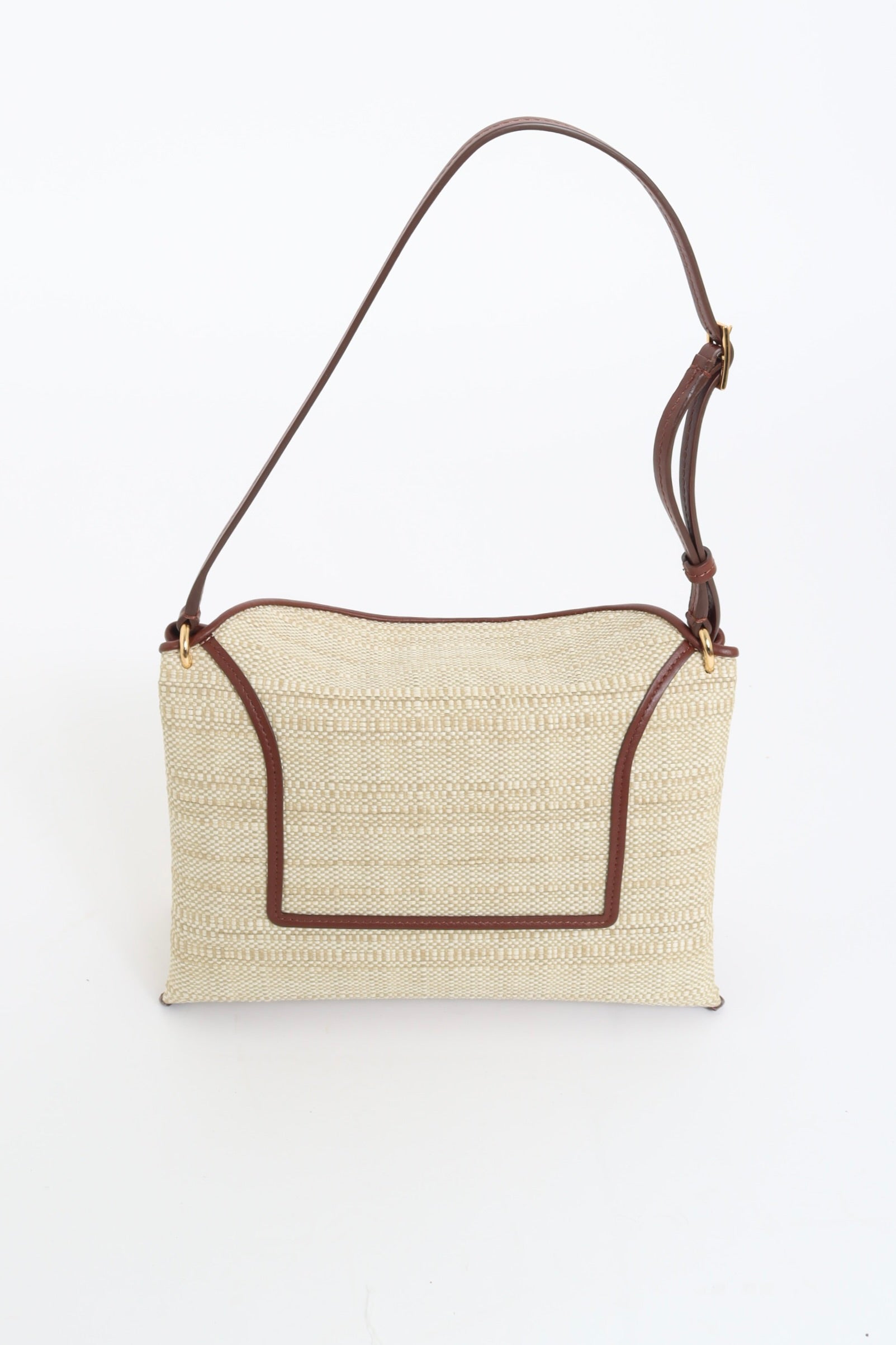 Penelope Slouch Bag Raffia - Beige Raffia