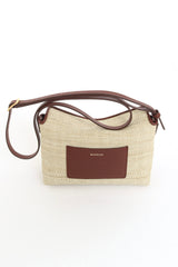 Penelope Slouch Mini Raffia - Beige Raffia