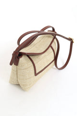 Penelope Slouch Mini Raffia - Beige Raffia