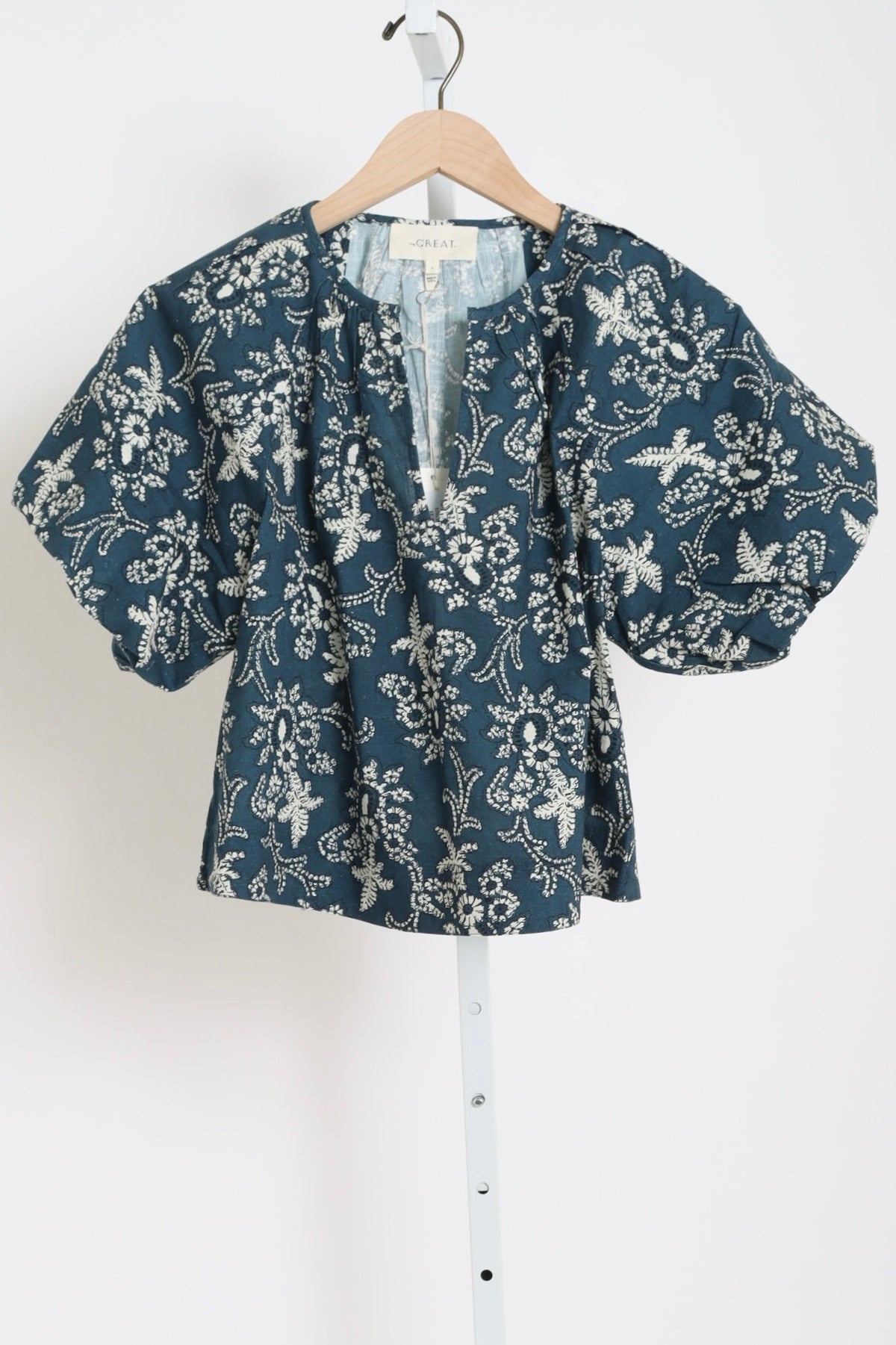 The Blythe Top - Indigo Bandana
