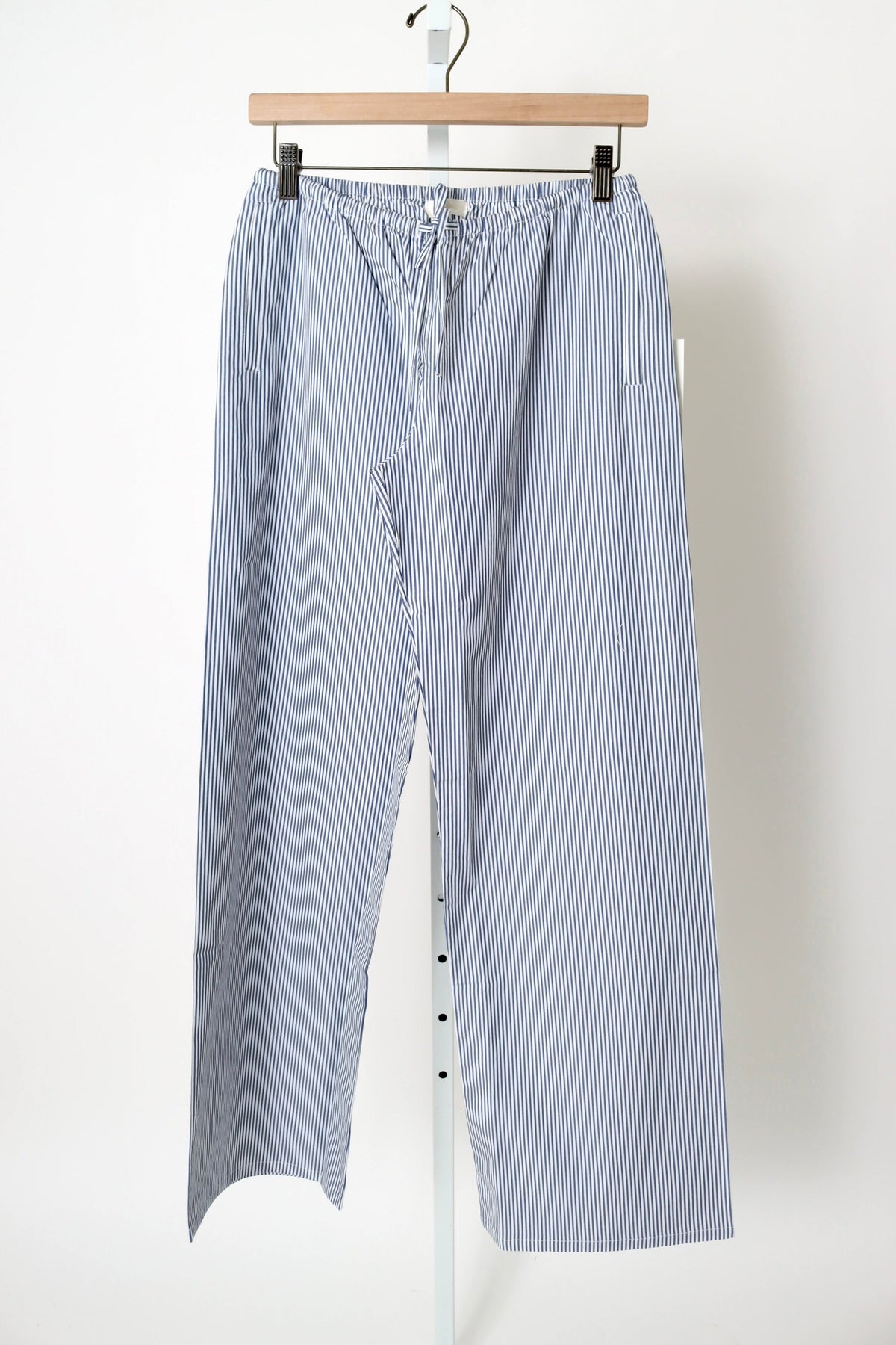 Pan Drawstring Pants - Navy Stripe