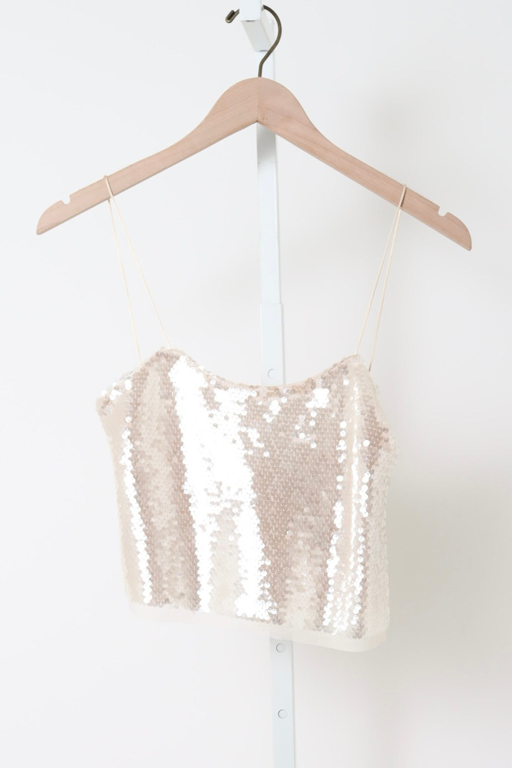 14895_My Top - “Liquid Sequins” Top - Crystal