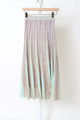 14942_My Skirt - Long “Les Folies” Jacquard Tulip Skirt - Lucente