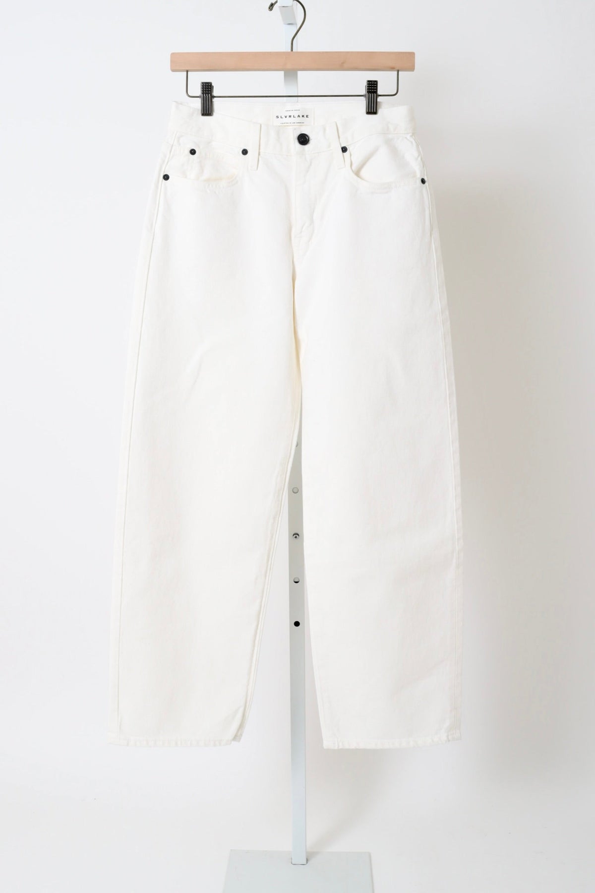 Jamie Ankle Curve - White