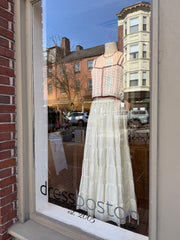 14865_My Skirt - Habotai Silk Flounced Skirt - Butter