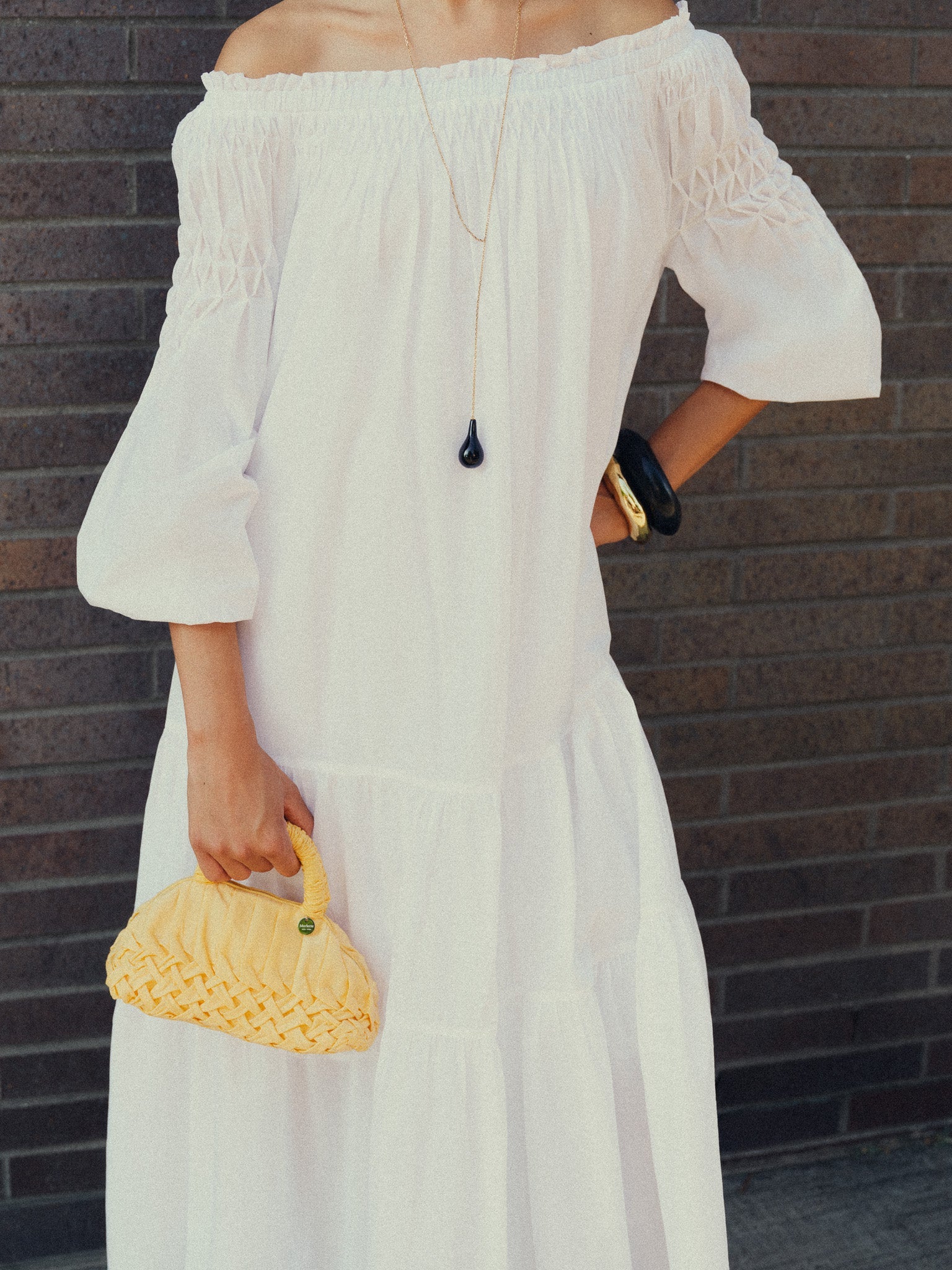 Zaria Dress - White