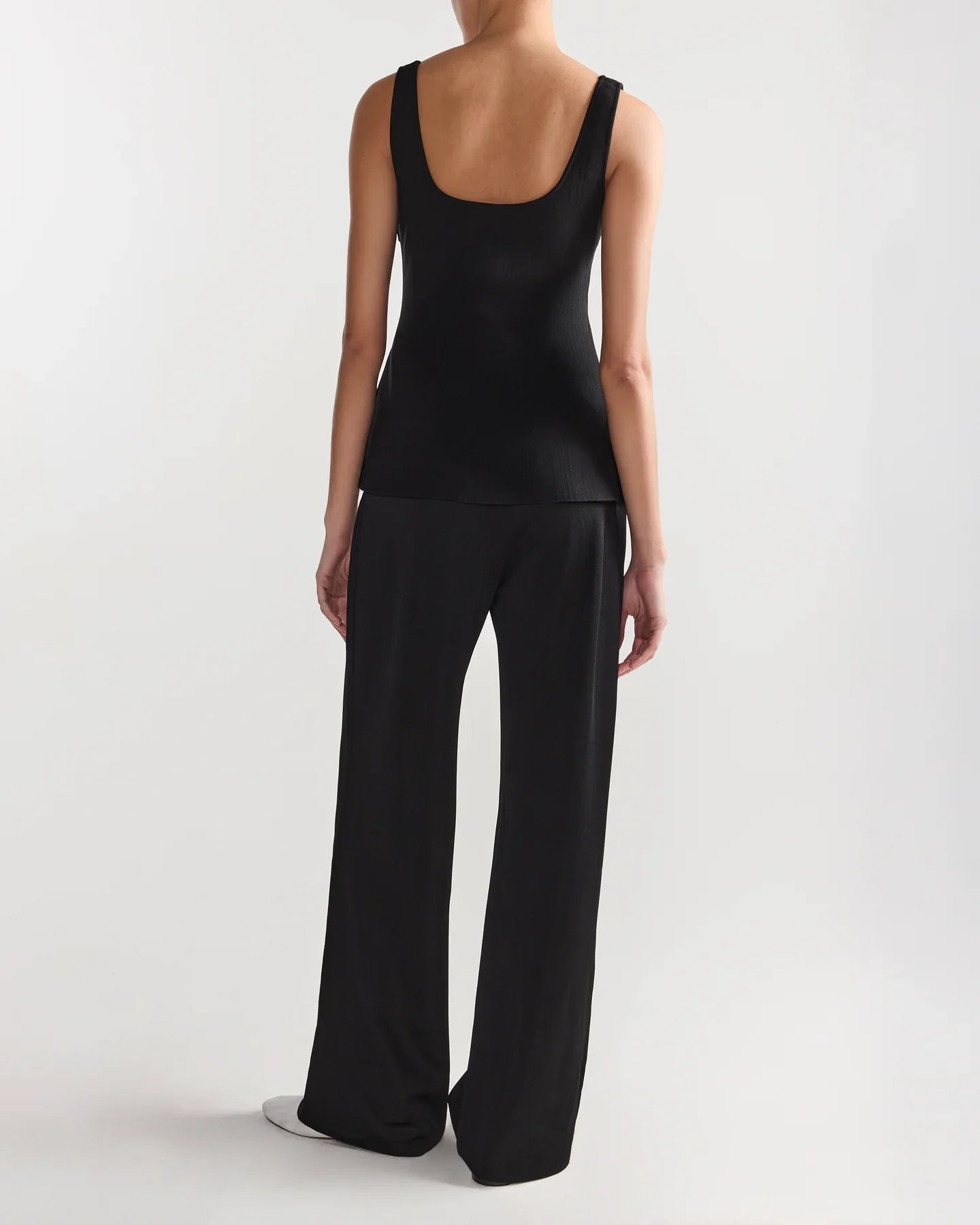 Inna Top - Tonal Stripe - Black (By Phone Order Only)