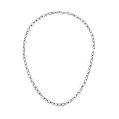 16" 4mm Italian Chain Link Necklace - Silver (By Special Order)