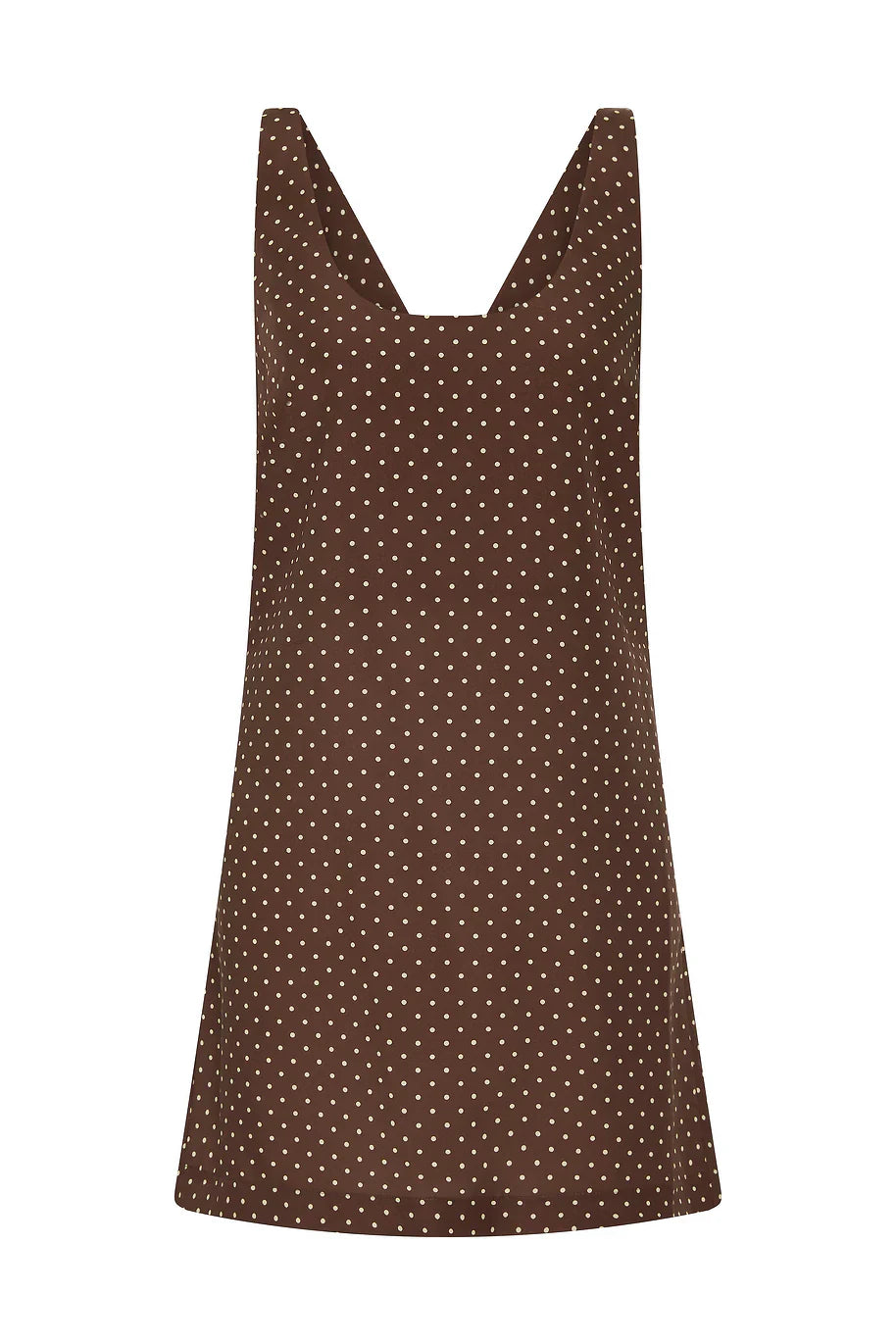 Evie Mini Dress - Chocolate / Vanilla