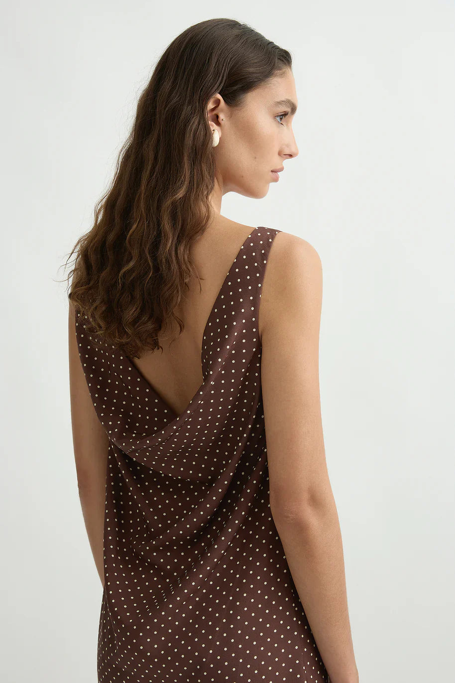 Evie Mini Dress - Chocolate / Vanilla