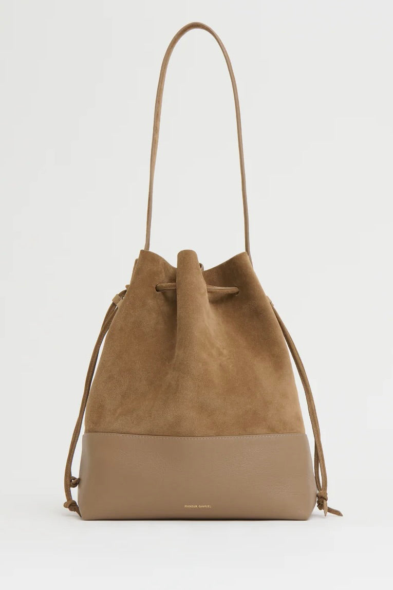 Drawstring Cabas - Anise