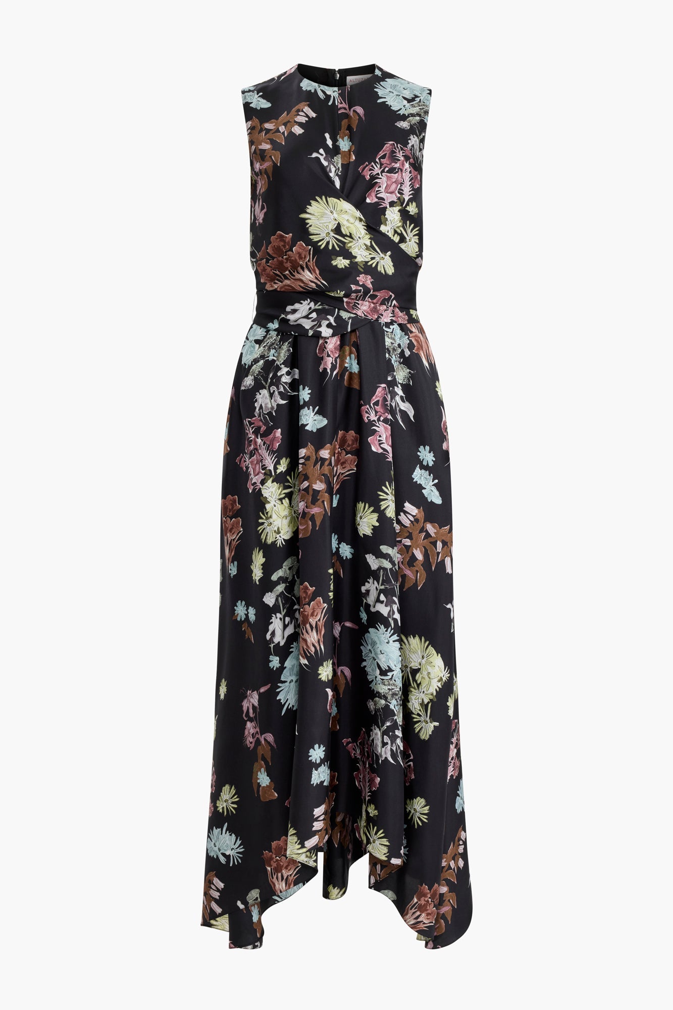 Penny Dress - Black Flowers