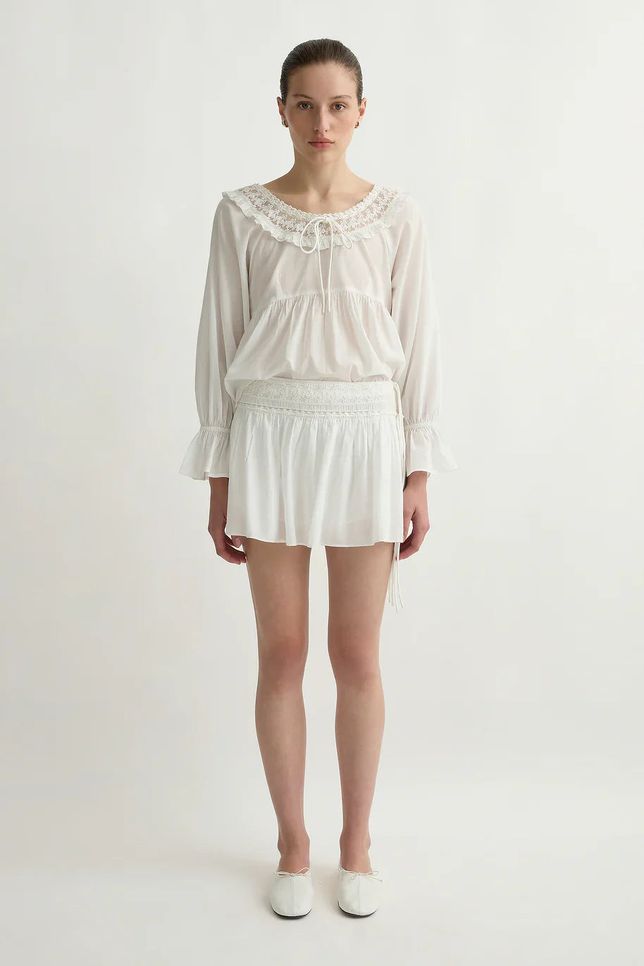 Danielle Blouse - White