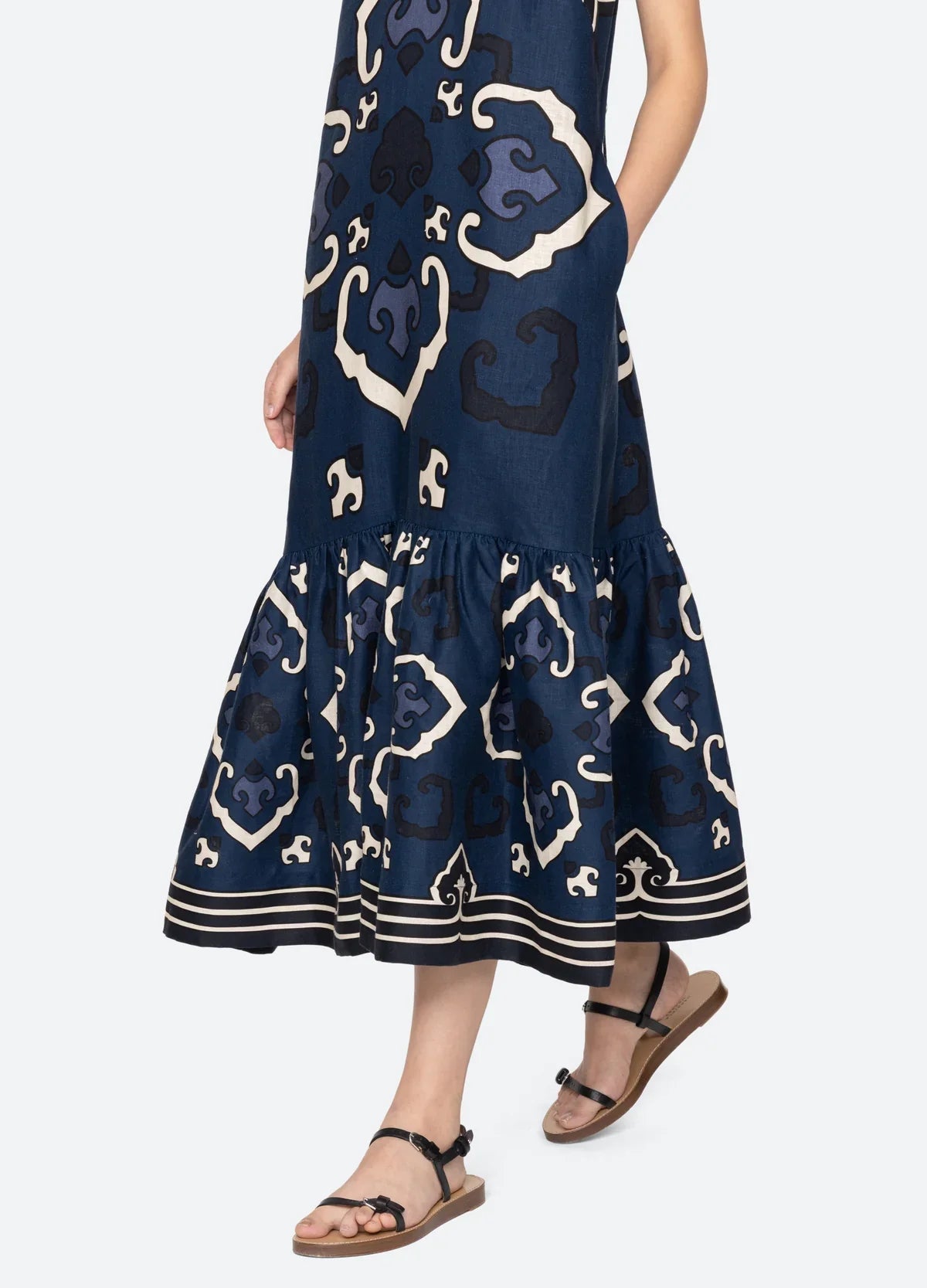Blaise Dress - Navy