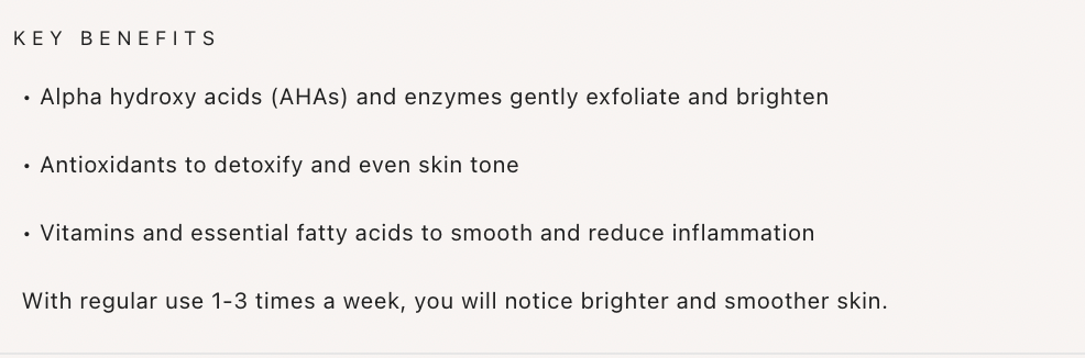 Élixir Exfoliant (30 mL / 1 fl oz)