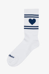 Les Chaussettes - White / Navy