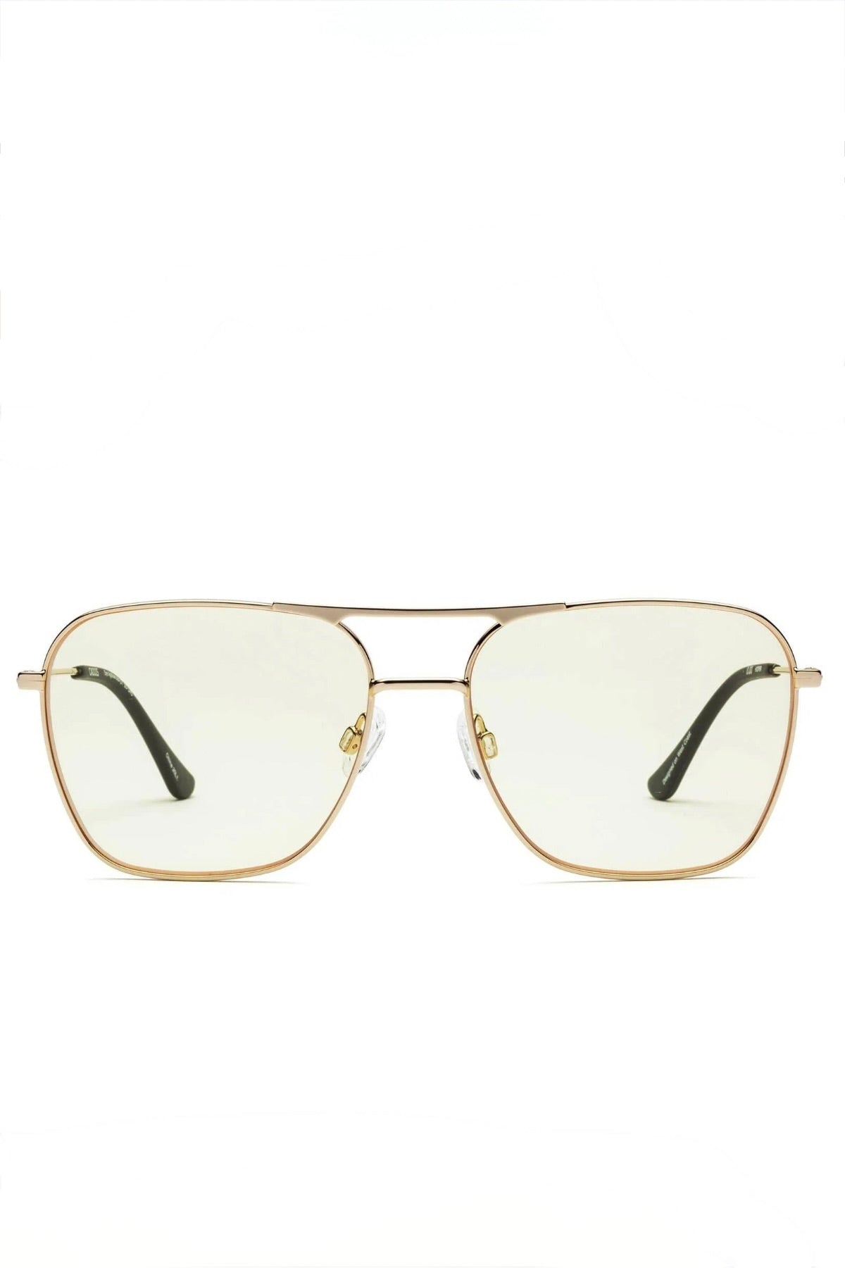 Hooper Reading Glasses - Polished Gold Yellow