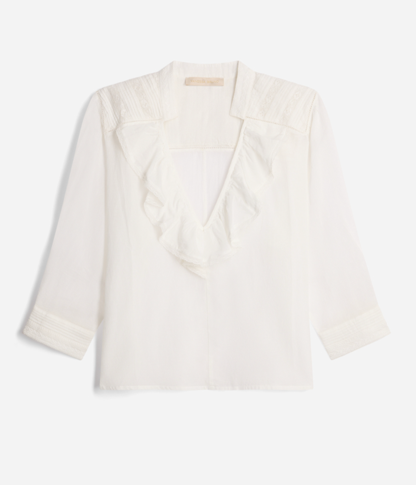 Grenet Blouse - Blanc