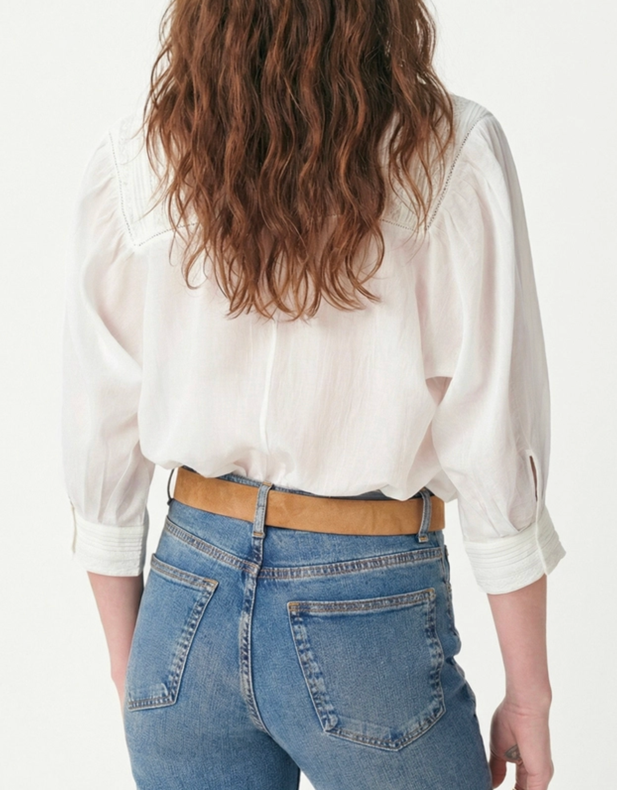 Grenet Blouse - Blanc