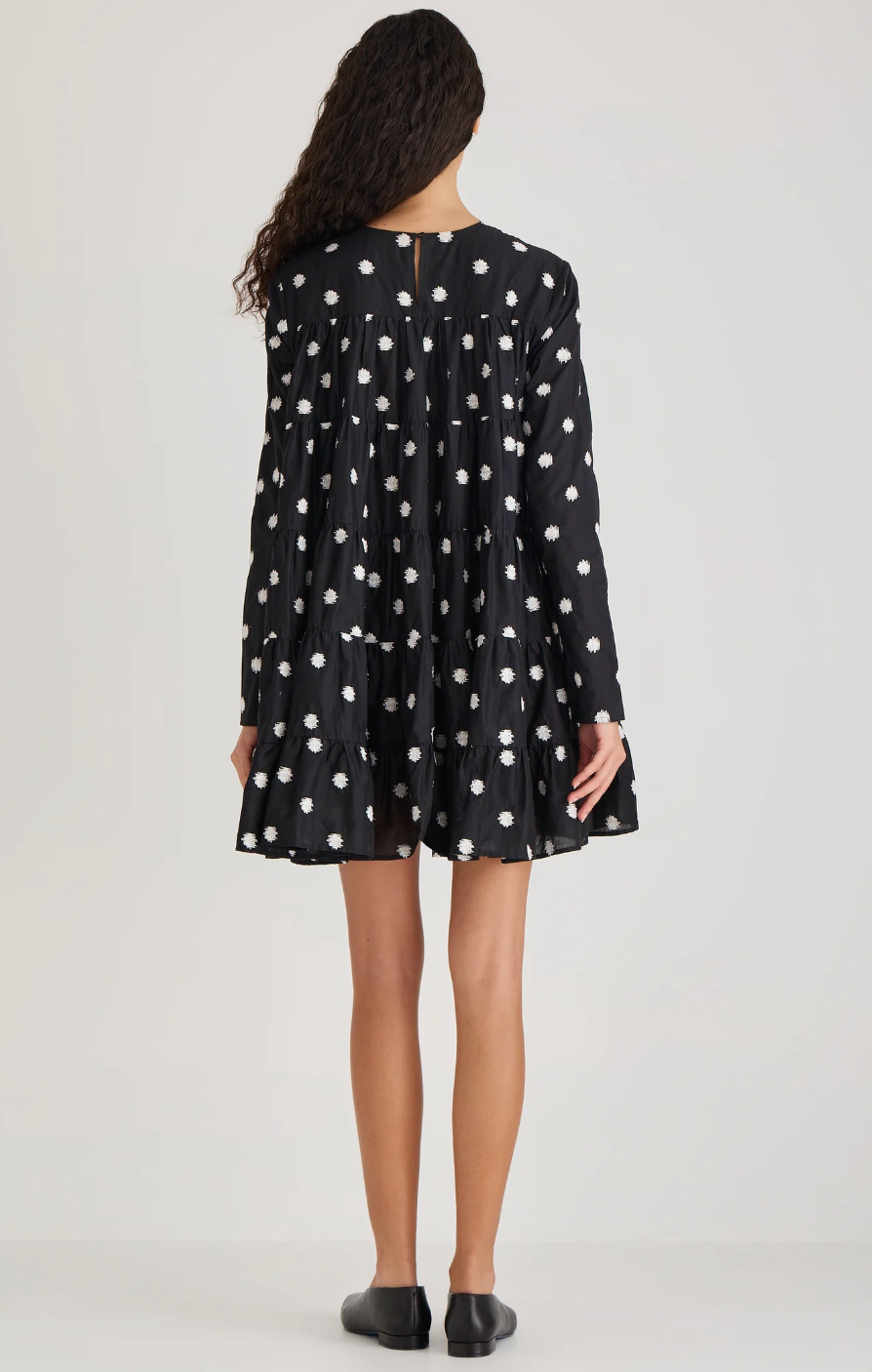 Soliman Dress - kat Emb Dot