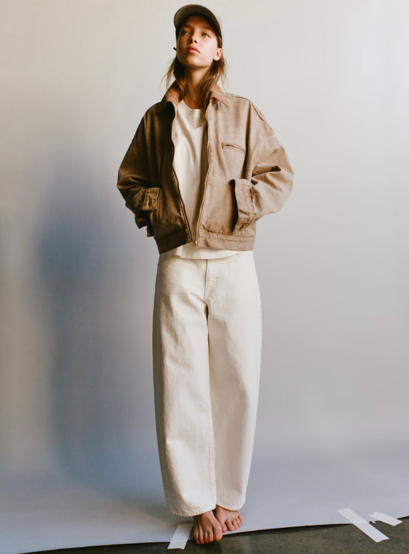 Jamie Ankle Curve - White
