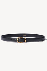 Louise Belt - Black/Brass