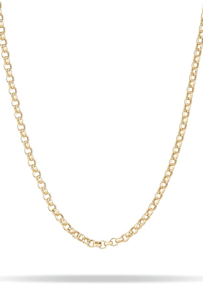 16" Rolo Chain - 14K Yellow Gold (By Special Order)
