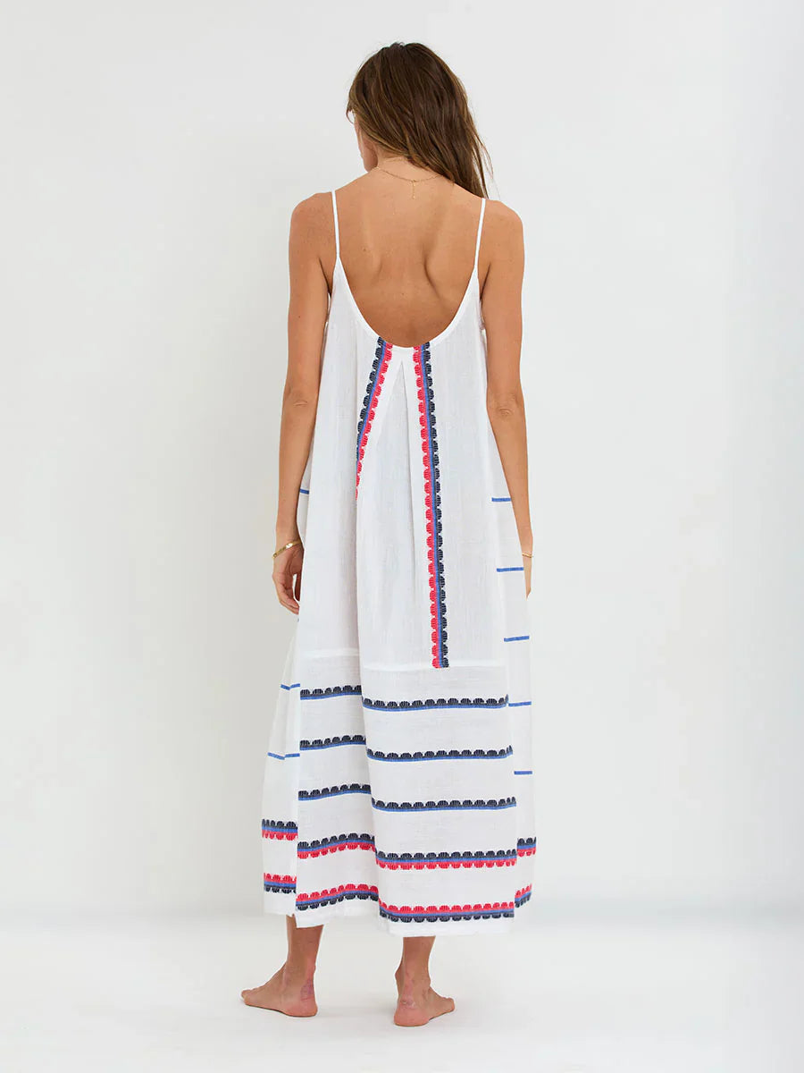 Nia Slip Dress - Kibebi Marine