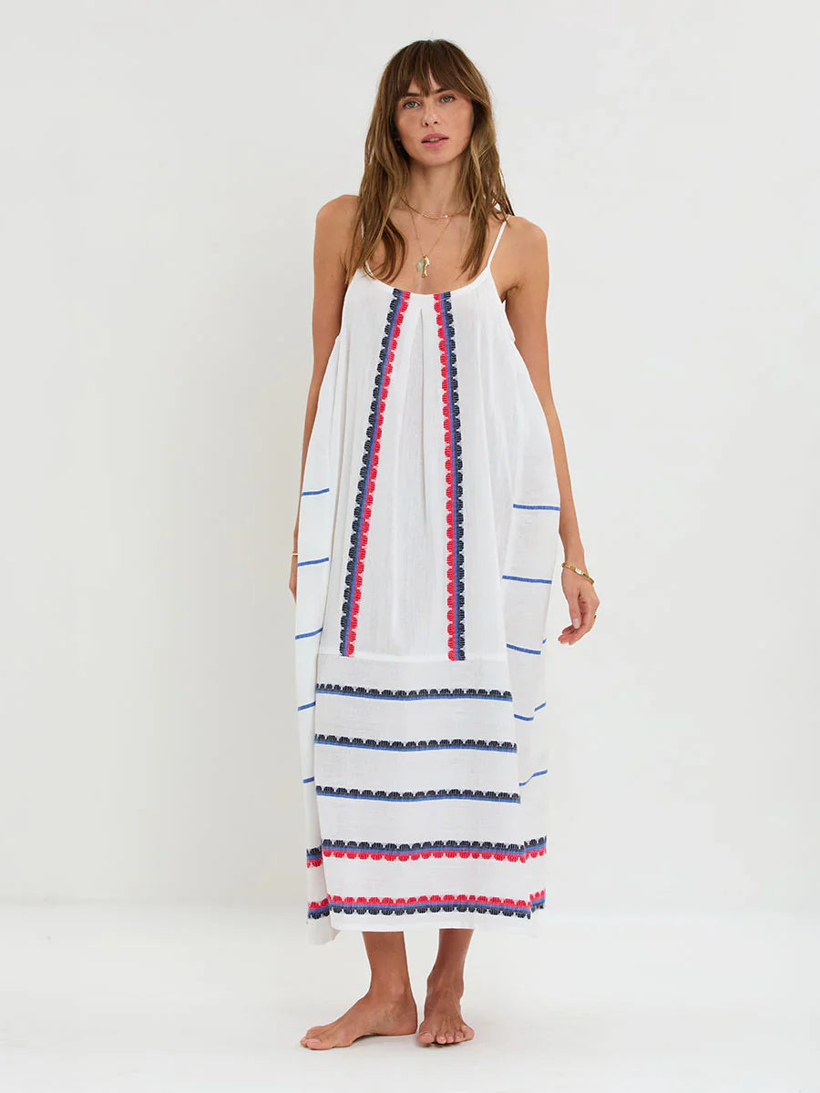 Nia Slip Dress - Kibebi Marine