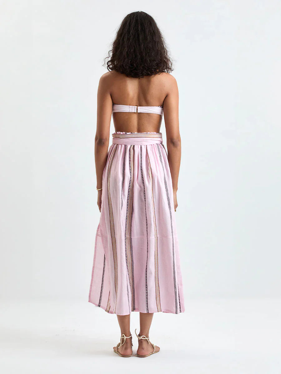 Tola Skirt - Munit Pink