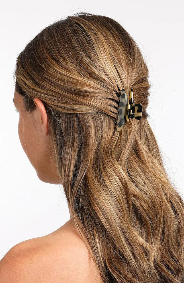 Cassandra Small Claw Clip - French Classic - Mojave